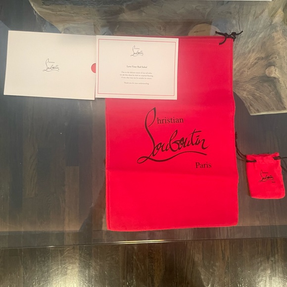 SOLD* White Kate Christian Louboutin Heels - Picture 5 of 8